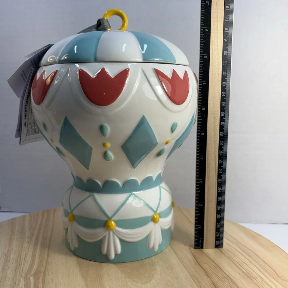 Hallmark Disney It's a Small World Treat Cookie Jar w/ Sound DYG2123